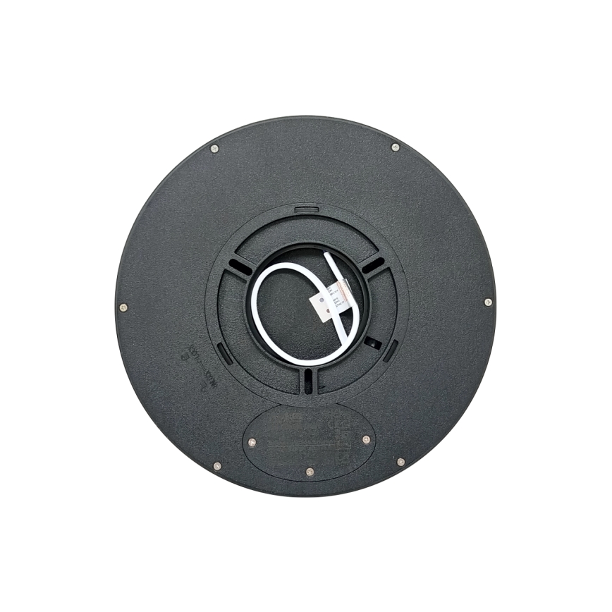 LED Stropní svítidlo LED/18W/230V 3000/4000/6500K pr. 23 cm černá